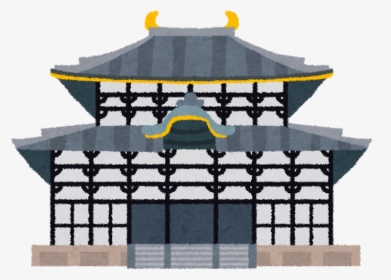 Temples & Shrines - 興福 寺 イラスト 簡単, HD Png Download, Transparent PNG