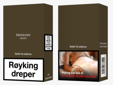 Illustration Of Standardised Cigarette Pack - Book Cover, HD Png Download, Transparent PNG