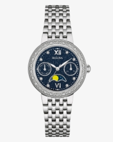 Bulova Moon Watch For Women, HD Png Download, Transparent PNG