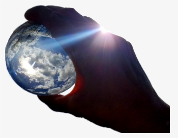 My Hand Holding The World - Earth, HD Png Download, Transparent PNG