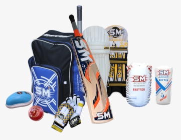 Sm Cricket Kit, HD Png Download, Transparent PNG