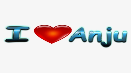 Anju Love Name Heart Design Png - Heart, Transparent Png, Transparent PNG