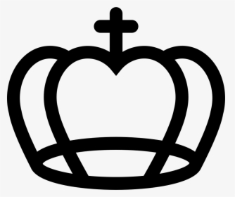 Transparent Princess Crown Clipart Png - Coroa Preta Em Png, Png Download, Transparent PNG