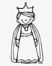 Thumb Image - Black And White Queen Clipart, HD Png Download, Transparent PNG