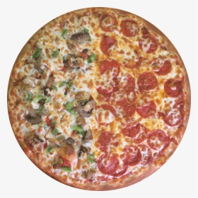 Halfandhalf-min - Pizza Topping Half And Half, HD Png Download, Transparent PNG