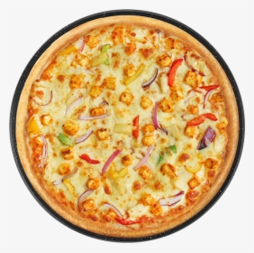 Chilli Paneer Pizza Top View, HD Png Download, Transparent PNG