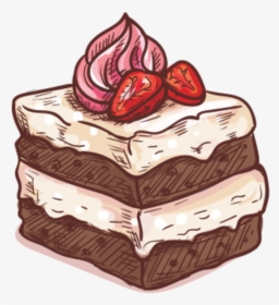 Elrees Cack Pic 420170630 23038 10ccotn - Cakes And Chocolate Vector, HD Png Download, Transparent PNG