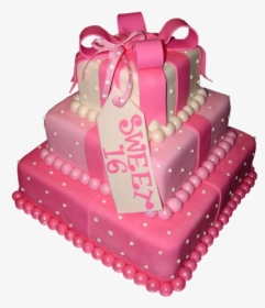 16 Birthday Cake Png, Transparent Png, Transparent PNG