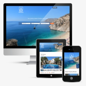 Mobile Responsive Website Design For Kalkan Holidays - Kaputaş Beach, HD Png Download, Transparent PNG