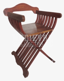 Transparent Rocking Chair Clipart - Medieval Folding Chair, HD Png Download, Transparent PNG