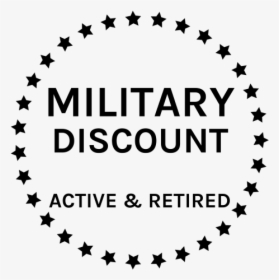 Military Discount Badge - Star Circle Vector, HD Png Download, Transparent PNG