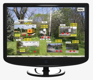 Scada Water Management And Monitoring - Computer Monitor, HD Png Download, Transparent PNG