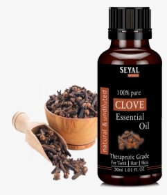 Seyal Clove Essential Oil 100% Pure & Natural Therapeutic - Zanzibar Cloves, HD Png Download, Transparent PNG