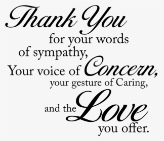 Thank You For Your Love And Concern, HD Png Download, Transparent PNG