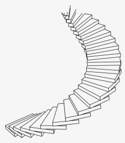 Drawing Line For - Transparent Background Stairs Clipart, HD Png Download, Transparent PNG