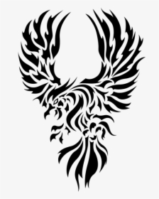 Eagle Silhouette Tattoo Designs Photo - Philippine Eagle Tattoo Designs, HD Png Download, Transparent PNG