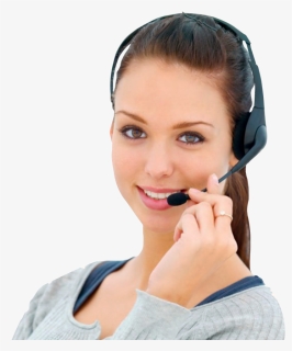 Calling Vector Clipart Psd - Call Center Women Png, Transparent Png, Transparent PNG