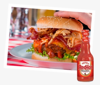 Spicy Crunchy Burger - Fast Food, HD Png Download, Transparent PNG