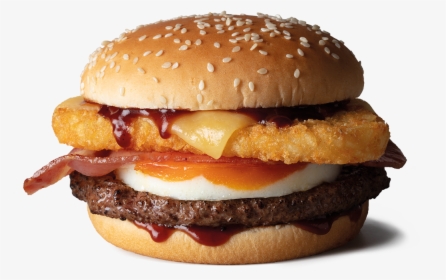 Mcdonalds Big Brekkie Burger, HD Png Download, Transparent PNG