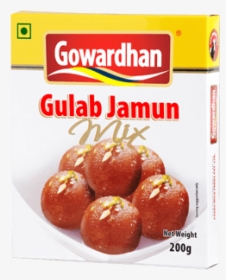 Gowardhan Gulab Jamun Mix, 200 Gm Carton - Gowardhan Gulab Jamun Mix, HD Png Download, Transparent PNG
