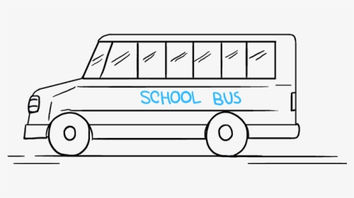 How To Draw School Bus - Bus Boycott Draw, HD Png Download, Transparent PNG