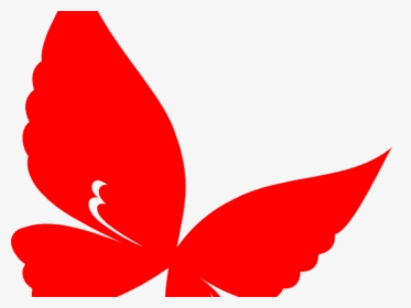 Red Clipart Butterfly - Pink Butterfly Vector Png, Transparent Png, Transparent PNG