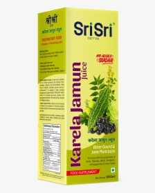 Sri Sri Tattva Karela Jamun Juice - Sri Sri Karela Jamun Juice, HD Png Download, Transparent PNG