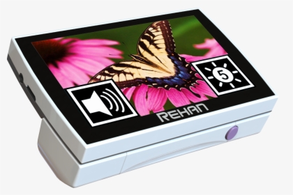 Rehan Looky 5 Hd Touch Folded With An Image Of A Butterfly - Looky 5 Hd Touch, HD Png Download, Transparent PNG