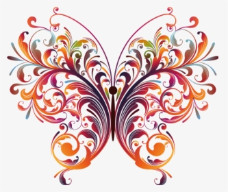 Abstract Butterfly, HD Png Download, Transparent PNG
