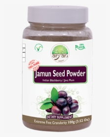 Jamun Seed Powder - Triphala, HD Png Download, Transparent PNG