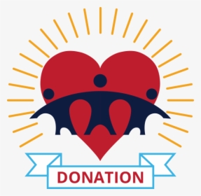 Donation Logo - Transparent Donation Logo, HD Png Download, Transparent PNG