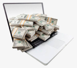 Money Laptop Market Shreeji Krupa Profit - Money Laptop, HD Png Download, Transparent PNG