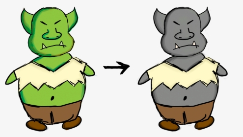 I Never Thought The Ogre Might Be Taken As Too Similar - Cartoon, HD Png Download, Transparent PNG