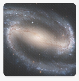 Barred Spiral Galaxy Ngc 1300 Square Coaster - Barred Spiral Galaxy, HD Png Download, Transparent PNG