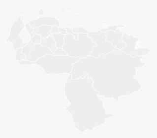 Free Blank Simple Map Of Venezuela - Venezuela Silhouette, HD Png Download, Transparent PNG