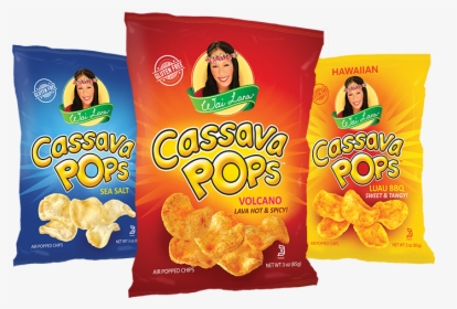 Wai Lana Pop Chips - Cassava Pops, HD Png Download, Transparent PNG