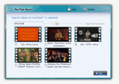 Search Vidoes On Youtube™ - Software Subliminal Audio Video, HD Png Download, Transparent PNG