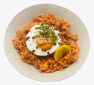 Kimchi Fried Rice With Egg - Poached Egg, HD Png Download, Transparent PNG