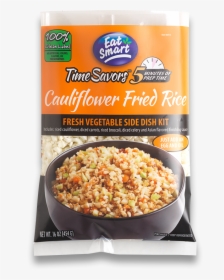 Cauliflower Fried Rice Timesavors - Eat Smart Cauliflower Rice, HD Png Download, Transparent PNG