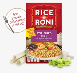 Menu Item Rice A Roni Stir Fried Rice - Rice A Roni Cheddar Broccoli, HD Png Download, Transparent PNG