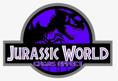 ‍ - Jurassic Park Chaos Effect Logo, HD Png Download, Transparent PNG