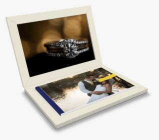 This Original Album Design From Wedding Photographers - Picture Frame, HD Png Download, Transparent PNG