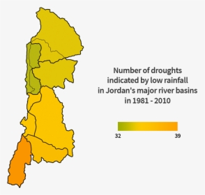 Drought In The Jordan River Valley - Water Scarcity In Jordan, HD Png Download, Transparent PNG