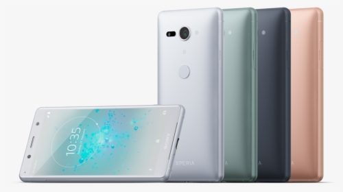 All The Colours Of The Sony Xperia Xz2 Compact - Xperia Xz2 Compact Prata, HD Png Download, Transparent PNG