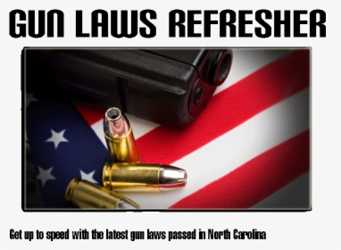 Nc Gun Law Update - Concealed Carry American Flag, HD Png Download, Transparent PNG