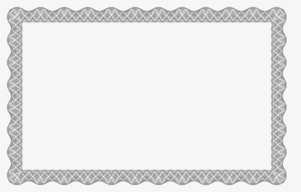 Gift Certificate Border Png - Paper Product, Transparent Png, Transparent PNG