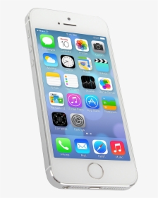 Apple Iphone 5s 32gb Silver With Signs Of Wear - Iphone 5 S White, HD Png Download, Transparent PNG