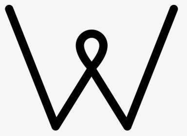 Wisdom Warehouse W Icon Blk - Circle, HD Png Download, Transparent PNG