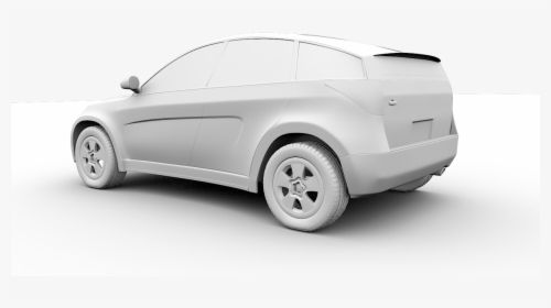 Car Toyota Suv Google Car Aaa Low-poly 3d Model - Concept Car, HD Png Download, Transparent PNG