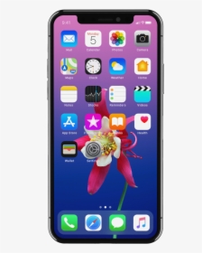 3d Apple Iphone X Image - Ios 12.2 Iphone Xs, HD Png Download, Transparent PNG